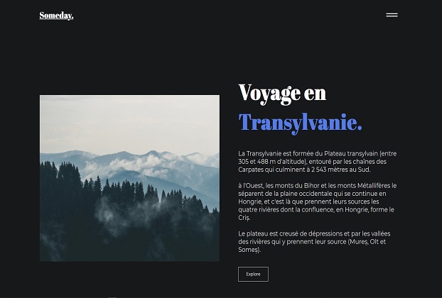 Site test pour animations javascript